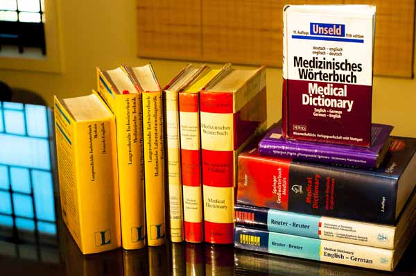 German into English dictionaries (Medical/Pharma)