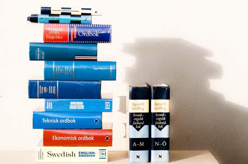 Woordenboeken Zweeds-Engels
